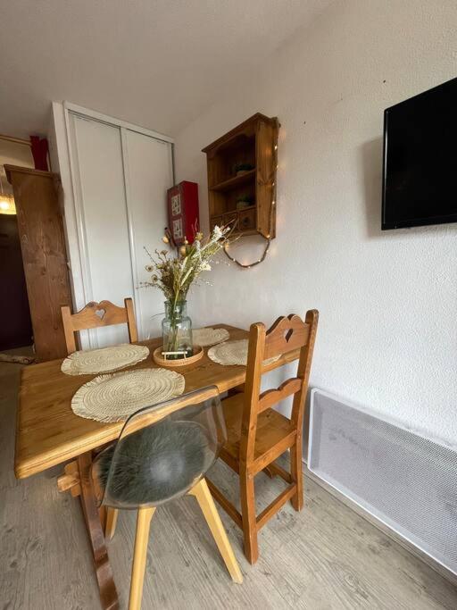 Chaleureux Studio Montagnard Avec Balcon 2303 Prémanon Kültér fotó