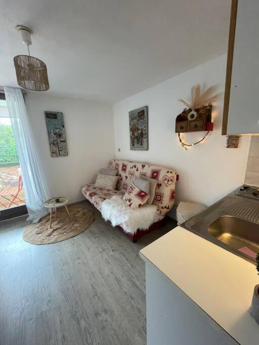 Chaleureux Studio Montagnard Avec Balcon 2303 Prémanon Kültér fotó