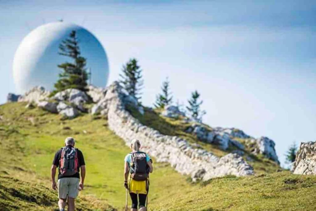Chaleureux Studio Montagnard Avec Balcon 2303 Prémanon Kültér fotó