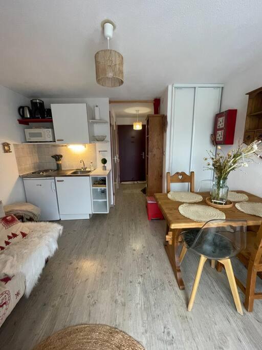 Chaleureux Studio Montagnard Avec Balcon 2303 Prémanon Kültér fotó
